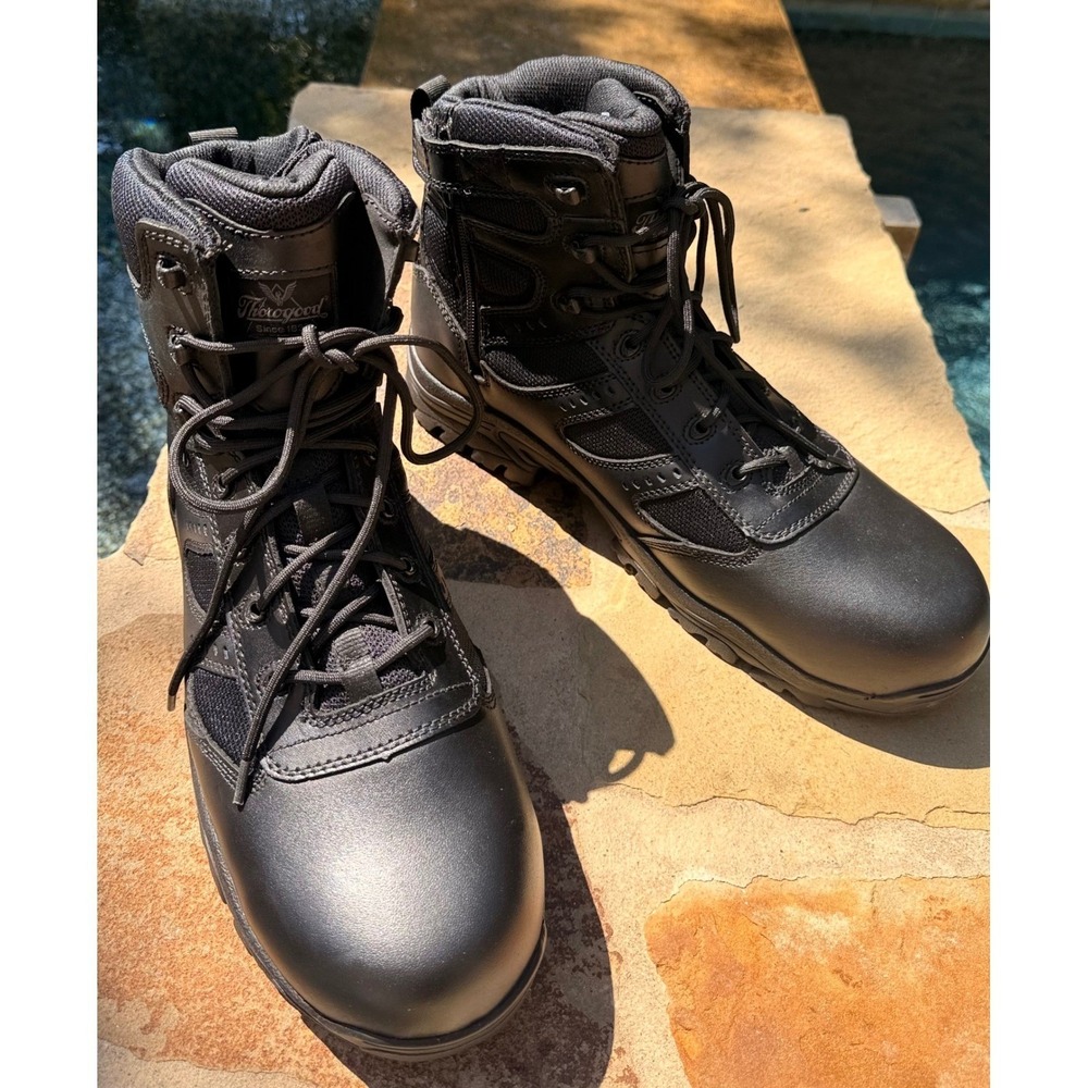 Thorogood 804-6292 Men's 12W Waterproof Composite Toe Tactical Boots Side Zip